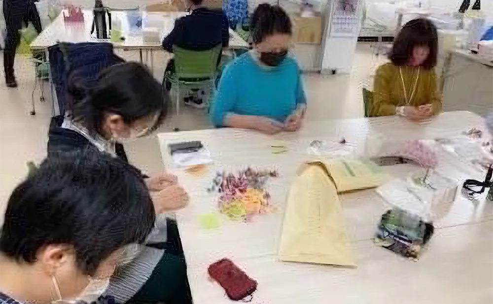 封入作業